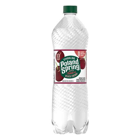 Black Cherry Flavored Sparkling Water Poland Spring 338 Fl Oz Delivery