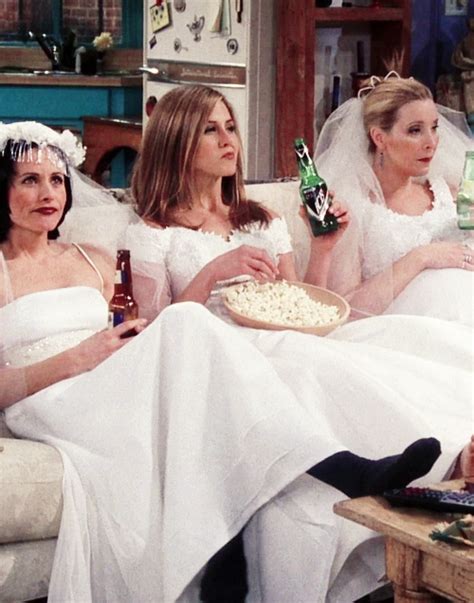 Picture 65 Of Friends Rachel Monica Phoebe Wedding Dresses Results News4u