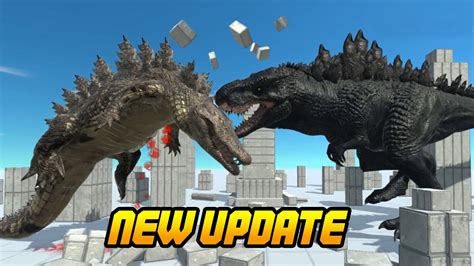 New Update Godzilla Vs Purussaurus Animal Revolt Battle Simulator