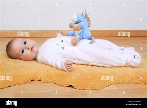 Baby Lying On A Sheepskin Rug Hi Res Stock Photography And Images Alamy
