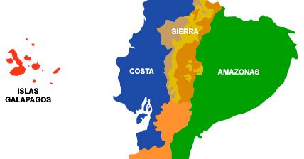 Mapa Conceptual De Las Regiones Naturales Del Ecuador Top Mapas The