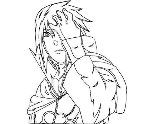 Sasuke Coloring Pages Coloring Home