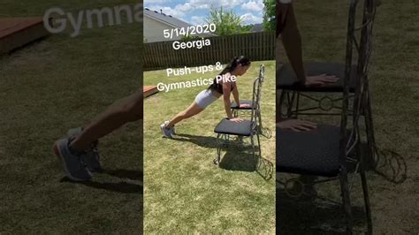 Push Ups And Gymnastics Pike Body By Chrissy Llc 5142020 Georgia Youtube