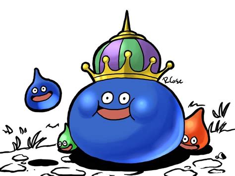 Dragon Quest Slimes By Rongs1234 On Deviantart Dragon Quest Dragon