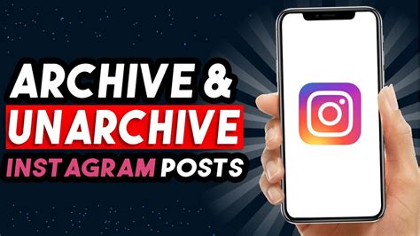 How To Archive And Unarchive Instagram Posts UPDATED YouTube