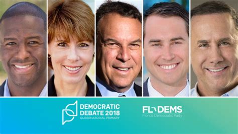 Democratic Candidates for Governor Debate for Fifth Time Thursday - Florida Democratic Party
