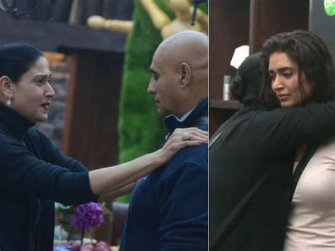 Bigg Boss 8 Puneet Issars Wife Hugs Karishma Tanna Twitter Has A