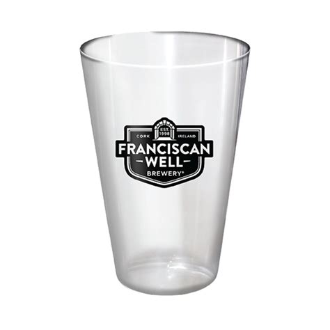 Promotional 16 Oz Plastic Pint Glass Personalized With Your Custom Logo