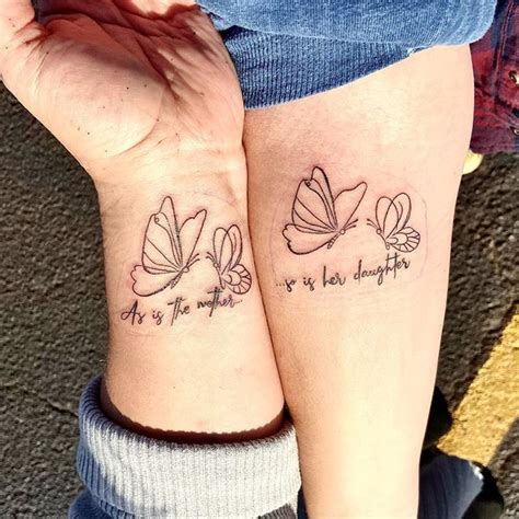 60 Unique Mother Daughter Tattoos That Will Catch Your Eye Meanings