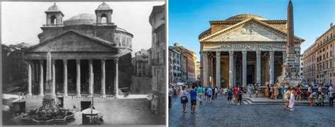 Pantheon Rome Then And Now Livitaly Tours