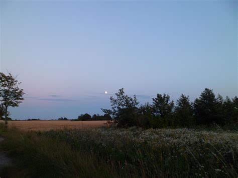 Full Moon In Danish Countryside Full Moon Enchanted Denmark Danish