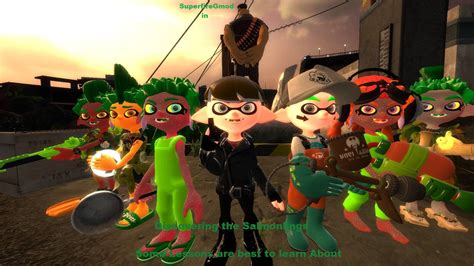 Gmod Splatoonsmg4 Discovering The Salmonlings R By Superfiregmod On