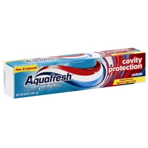 Aquafresh Cavity Protection Fluoride Toothpaste Cool Mint 56 Oz
