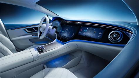 Photo Gallery Of The Day Mercedes Benz Eqs Electric Car Interior With