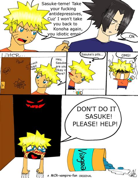 Sasunaru The Viagra Incident By Mcr Vampire Fan On Deviantart