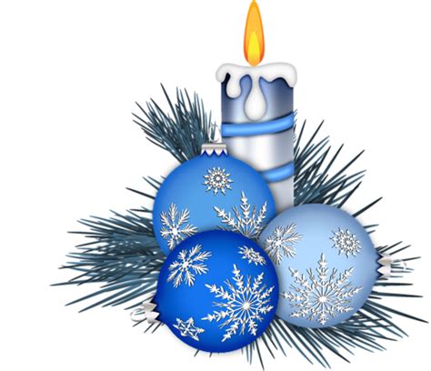 Christmas Ornaments Candles Sticker By Salulilbug