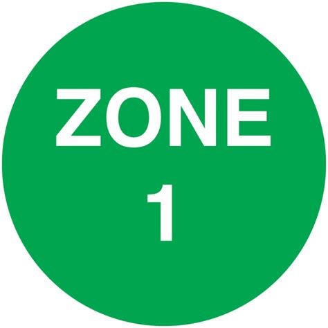 Zone Marking Floor Signs Choice Of Durable Materials Safetyshop