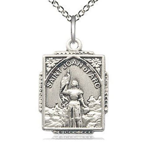 St Joan Of Arc Medal Etsy