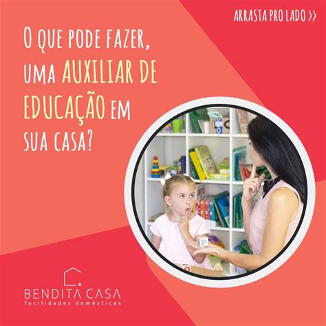 Auxiliar De Educação O Que Faz