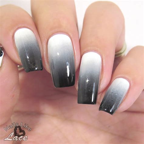 Nailslikelace 40 Great Nail Art Ideas Black And White
