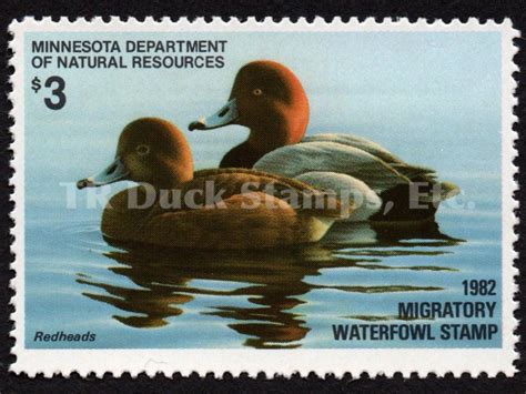 Minnesota Waterfowl Stamps Duck Stamps Tr Duck Stamps Etc