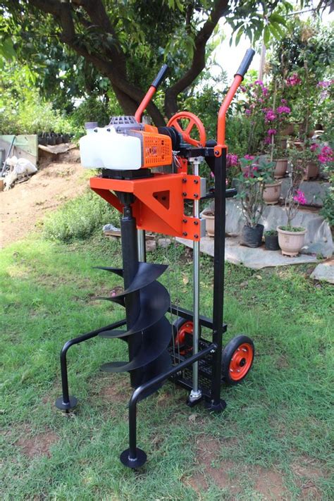 Earth Auger Stand Type At Rs 25000piece Earth Auger In Chennai Id