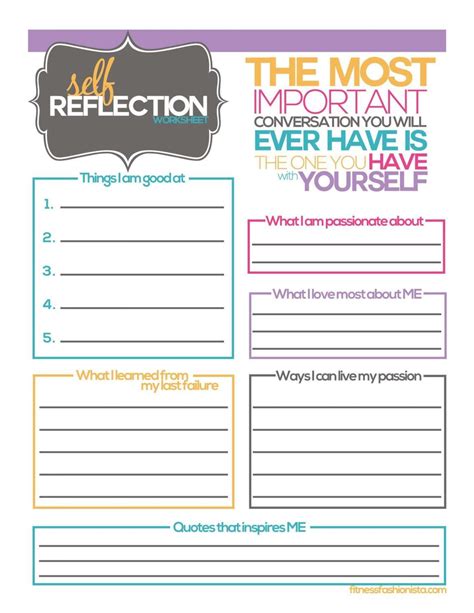 10 Reading Self Reflection Worksheet Therapy Worksheets Self