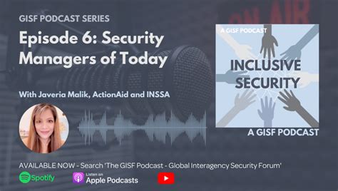 Gisf Podcast Inclusive Security E6 Security Managers Of Today