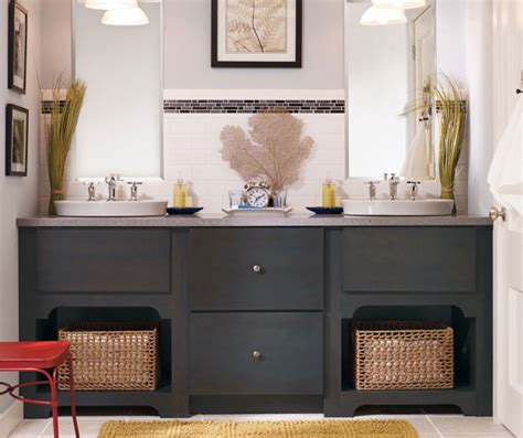Gray ka 30 single bathroom vanity set. Dark Gray Bathroom Vanity - Kemper Cabinetry