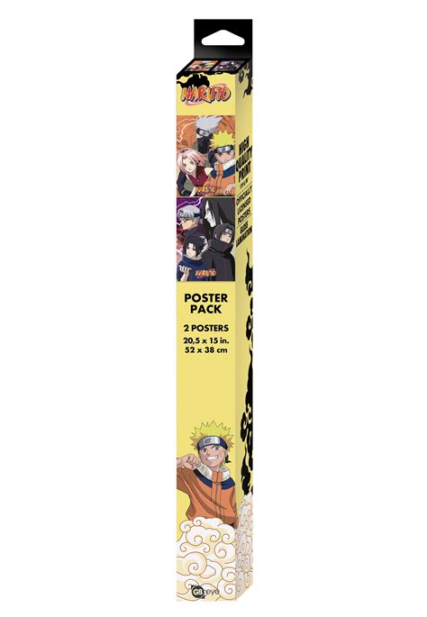 Naruto Konoha Ninjas Deserts Chibi Set Poster Impericon En