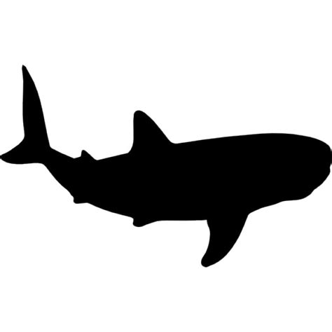 Whale Shark Shape Icons Free Download