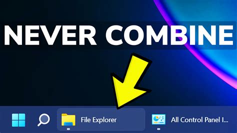 Windows 11 How To Ungroup Taskbar Reverasite