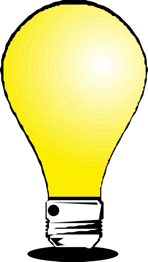 Big Image Led Light Bulb Clip Art Png Download Full Size Clipart