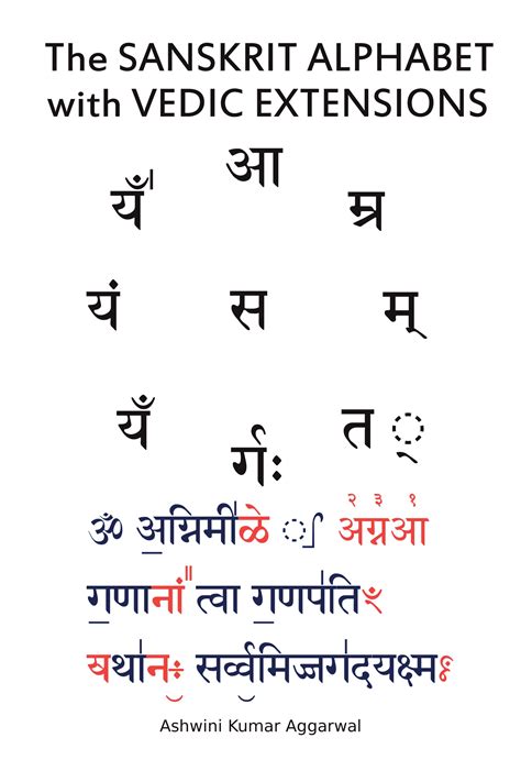 The Sanskrit Alphabet With Vedic Extensions