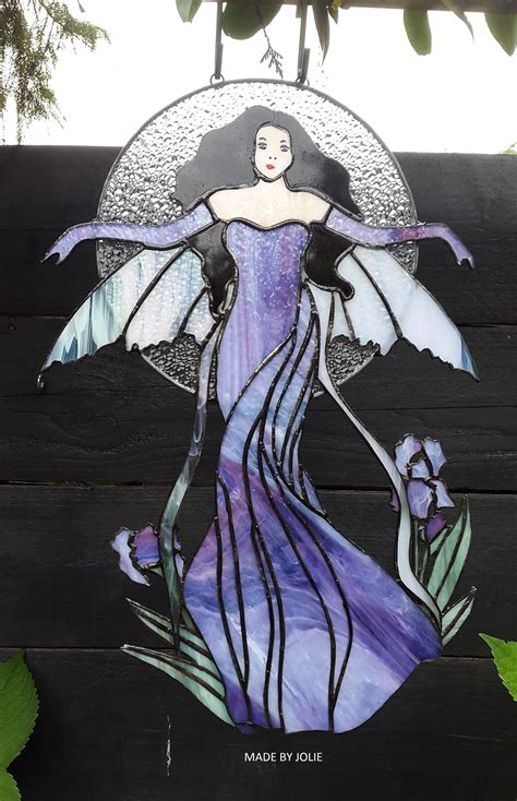 Stained Glass Fairy Made By Jolie Stained Glass Stained Glass