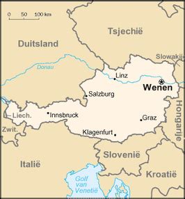 Oostenrijk op de kaart van europa vector illustratie illustratie het oranje land is oostenrijk. Oostenrijk - Wikipedia
