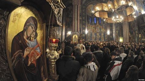 Bbc News In Pictures Orthodox World Celebrates Christmas