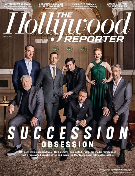 The Hollywood Reporter July 31 2019 Cover Succession The Hollywood