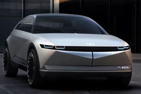 Hyundai's 45 electric concept car is a futuristic blast from the past - The Verge