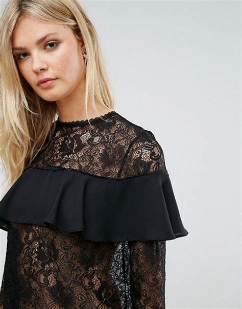 Bell Sleeves Bell Sleeve Top Lace Top Ruffle Delicate Tall