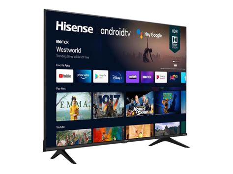 Hisense 43a6g 43 Inch A6g Series 4k Uhd Android Smart Tv