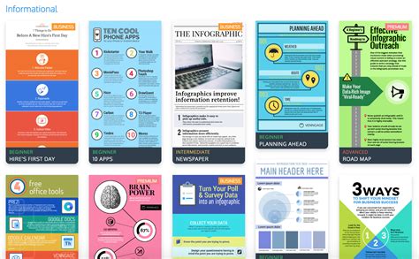 Los 9 Mejores Tipos De Plantillas Para Infografía Venngage