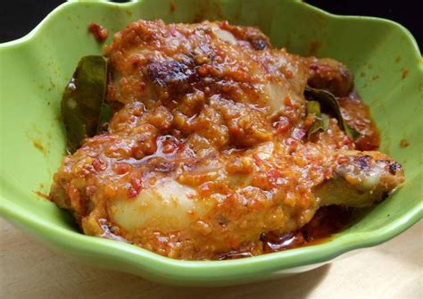 Resep: Ayam bakar bumbu rujak terlezat