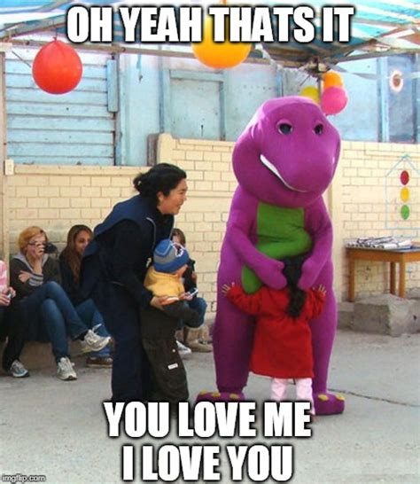 Barney The Dinosaur Barney The Dinosaurs Funny Memes Funny Quotes The