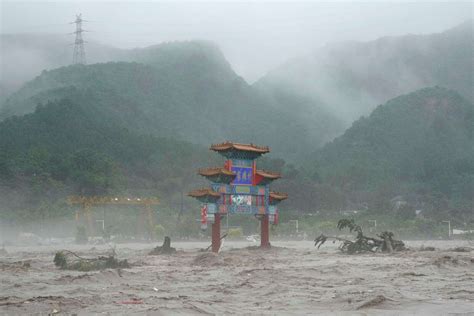 Floods Around Chinese Capital Kill At Least 20 Leave 27 Missing As