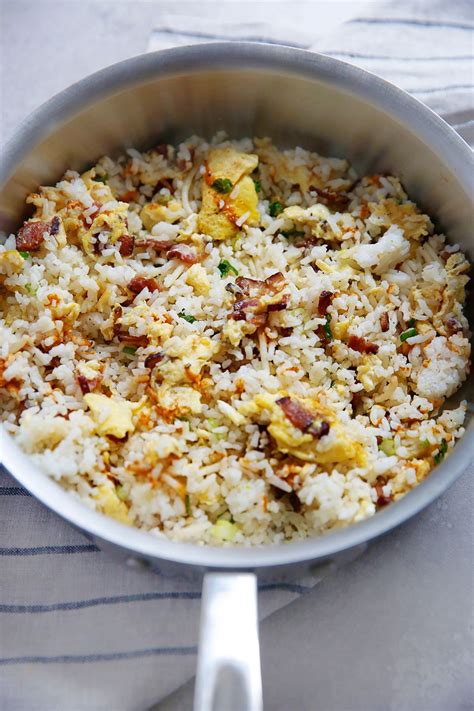 This Breakfast Fried Rice Is Made Using Only 4 Ingredients And Is Super Easy To Make It Uses