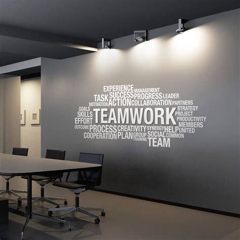 Team Work 3d Office Wall Decor