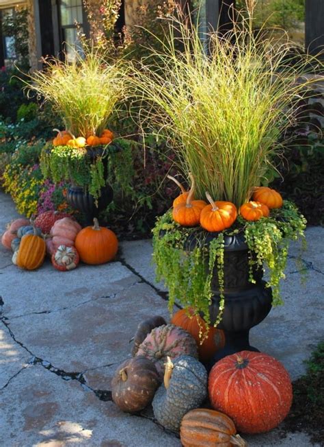 12 Lovely Fall Container Gardens Ideas