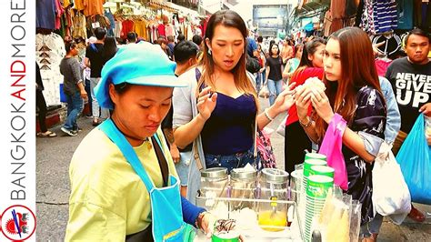 Limited to eight people, the bangkok tour includes a variety of thai food that can be modified for vegetarians. Street Food in Bangkok Pratunam Market - Real Thai Street ...