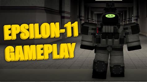 I Became Epsilon 11 In Roblox Scp Roblox Area 47 Roleplay Youtube